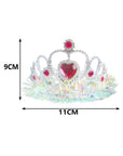 Corona de princesa con diamantes