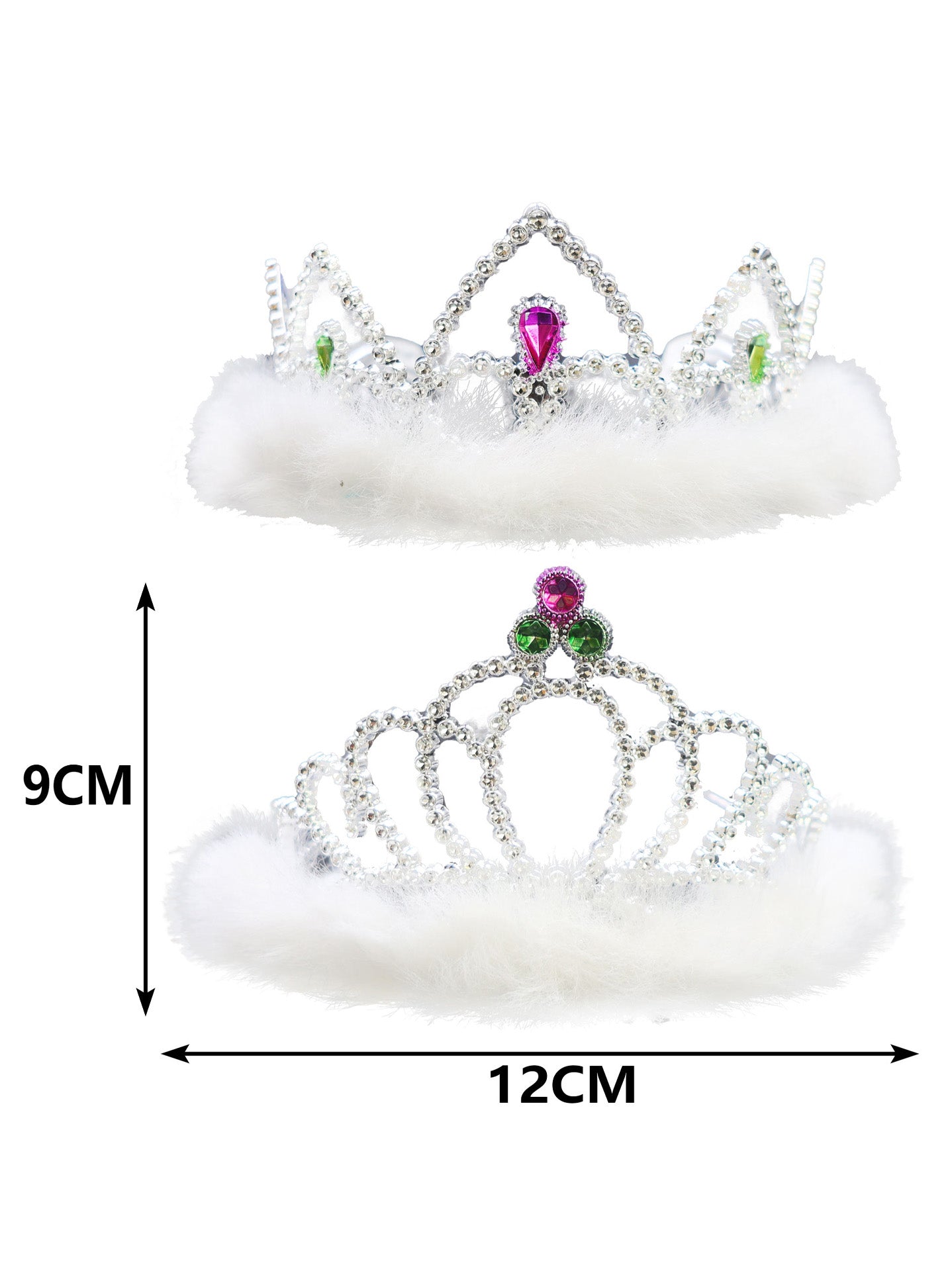 Corona de princesa con diamantes