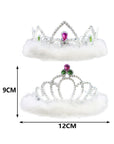 Corona de princesa con diamantes
