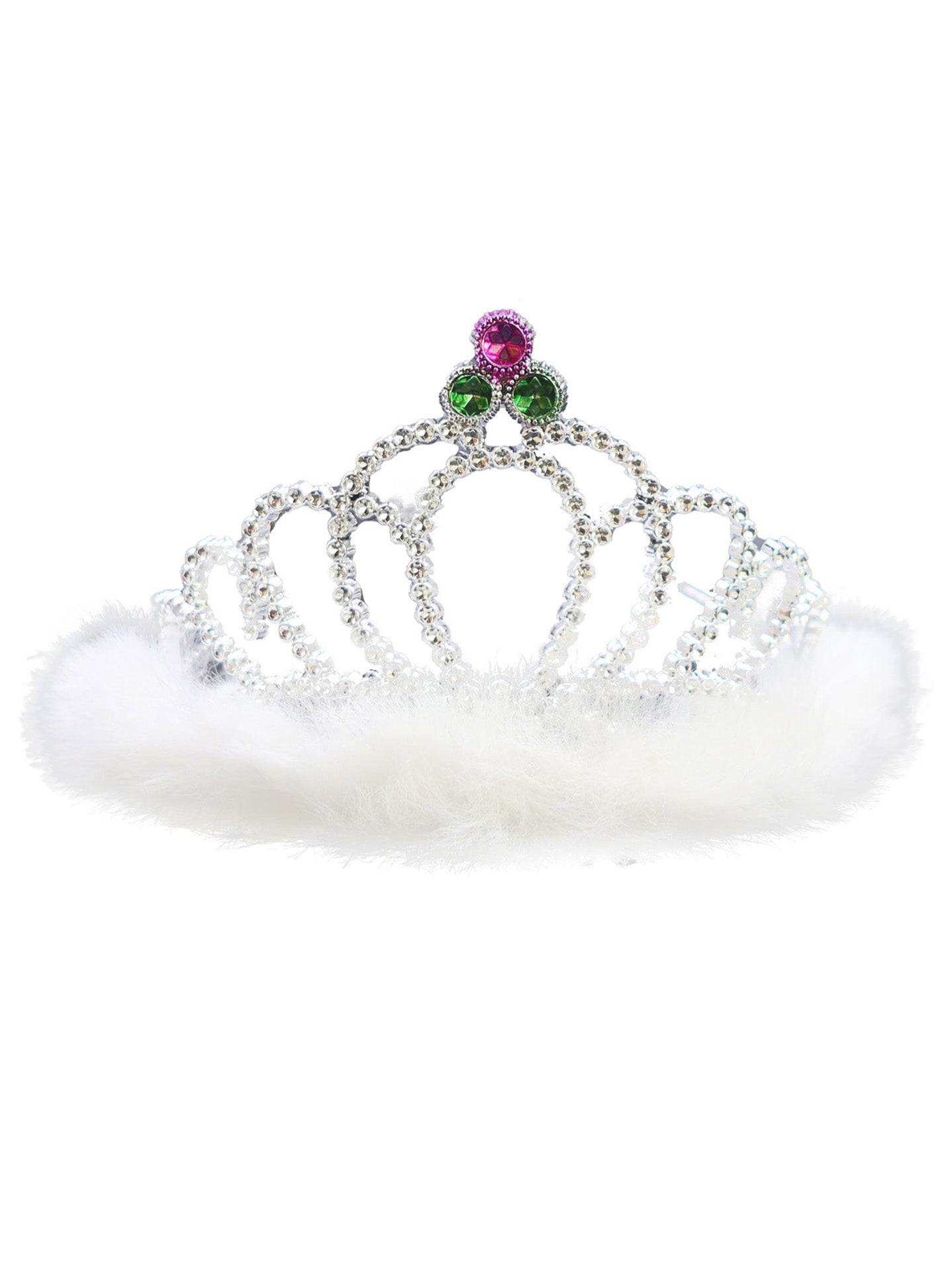 Corona de princesa con diamantes