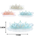 Corona de princesa con diamantes
