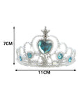 Corona de princesa con diamantes