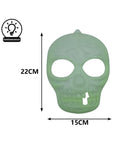Calavera fosforescente de Halloween