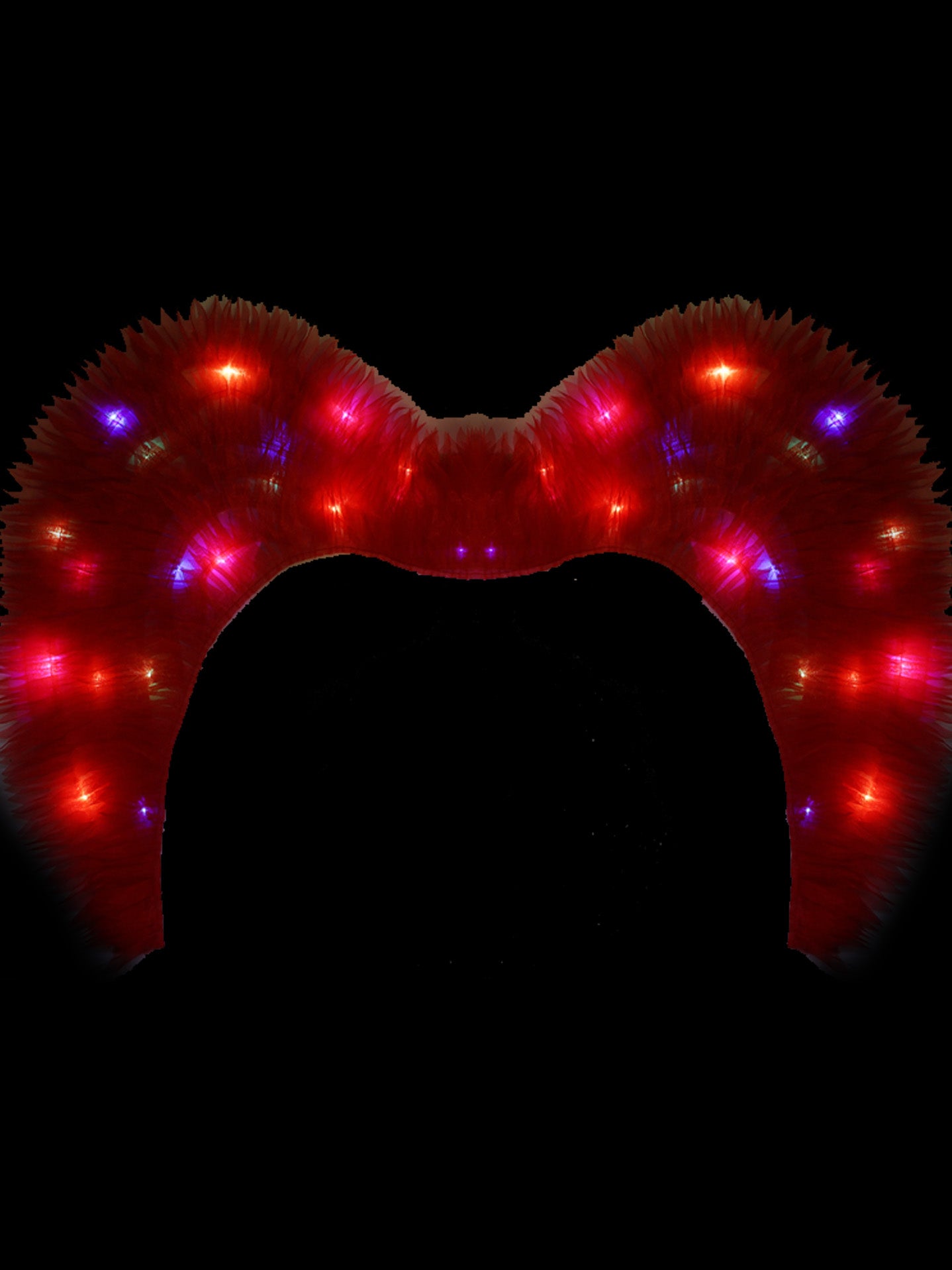Alas de Ángel con Luces LED Multicolor – Para Disfraz y Fiesta