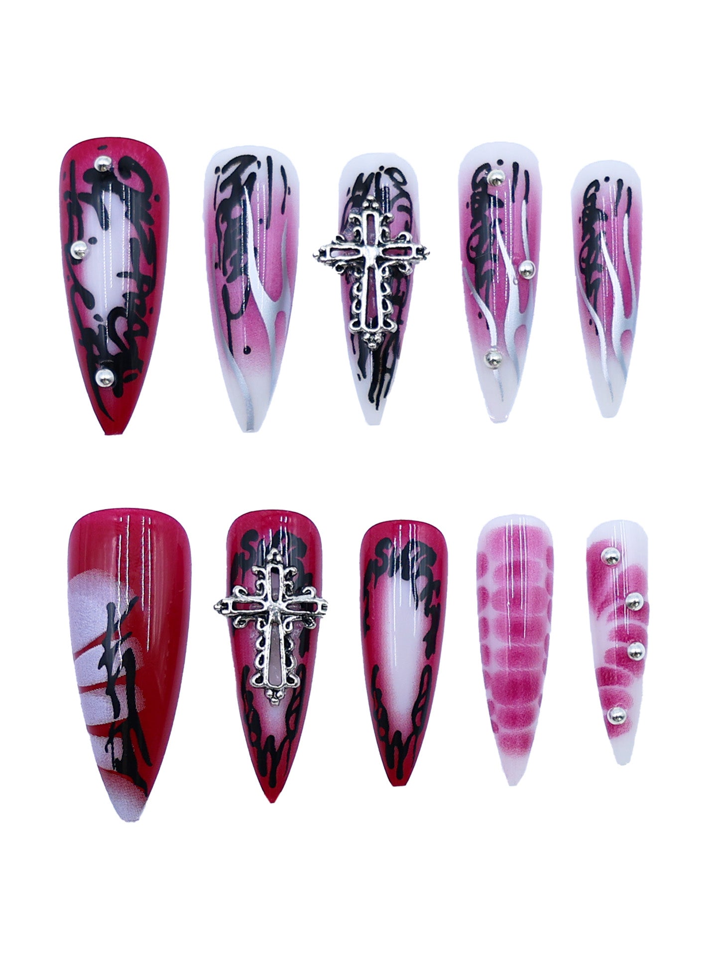 Uñas Postizas  – Estilo Halloween