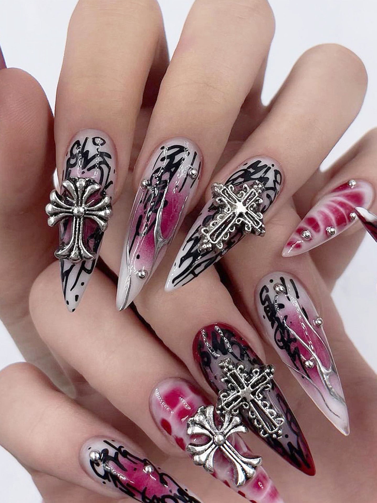 Uñas Postizas  – Estilo Halloween
