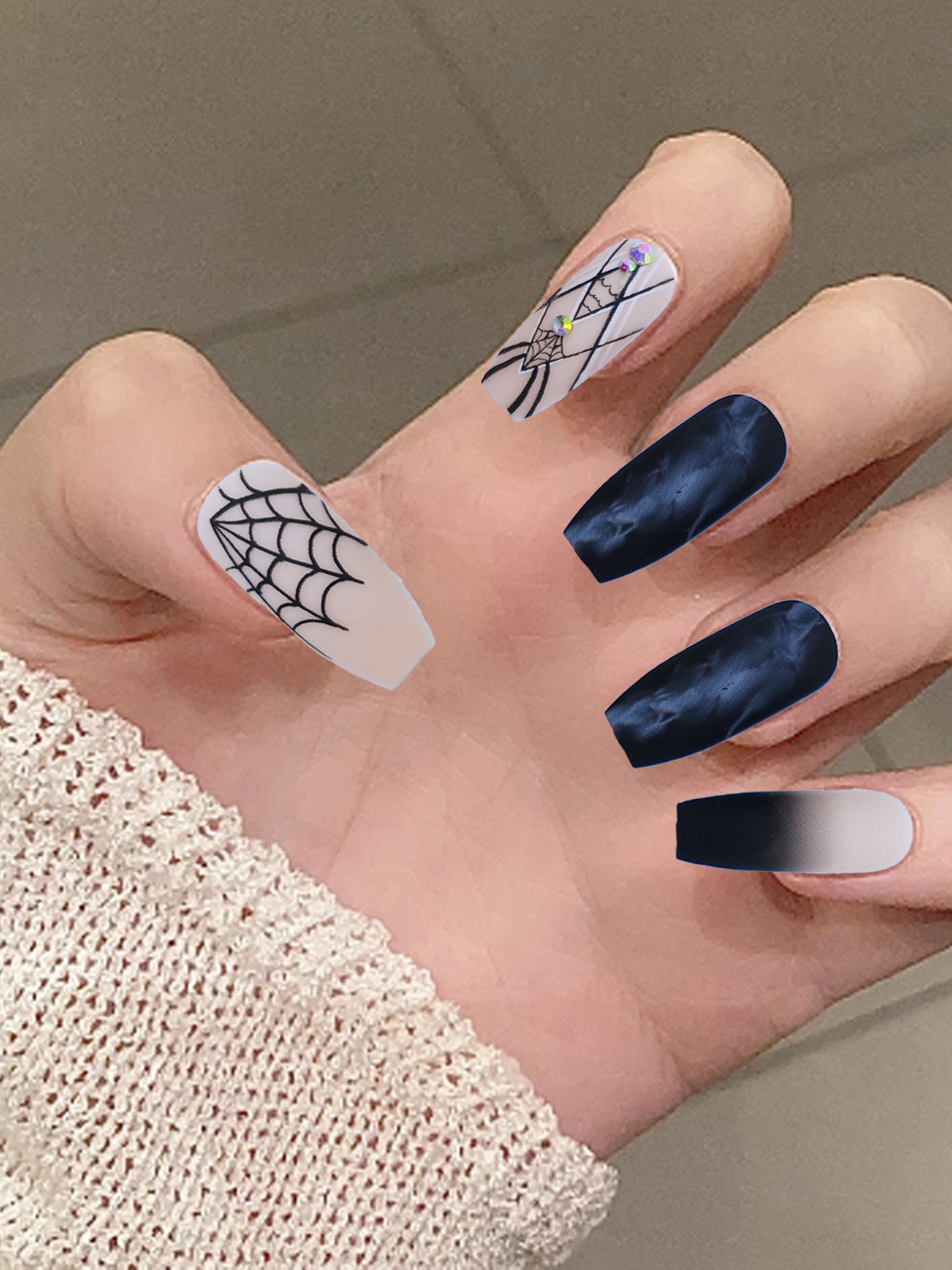 Uñas Postizas  – Estilo Halloween