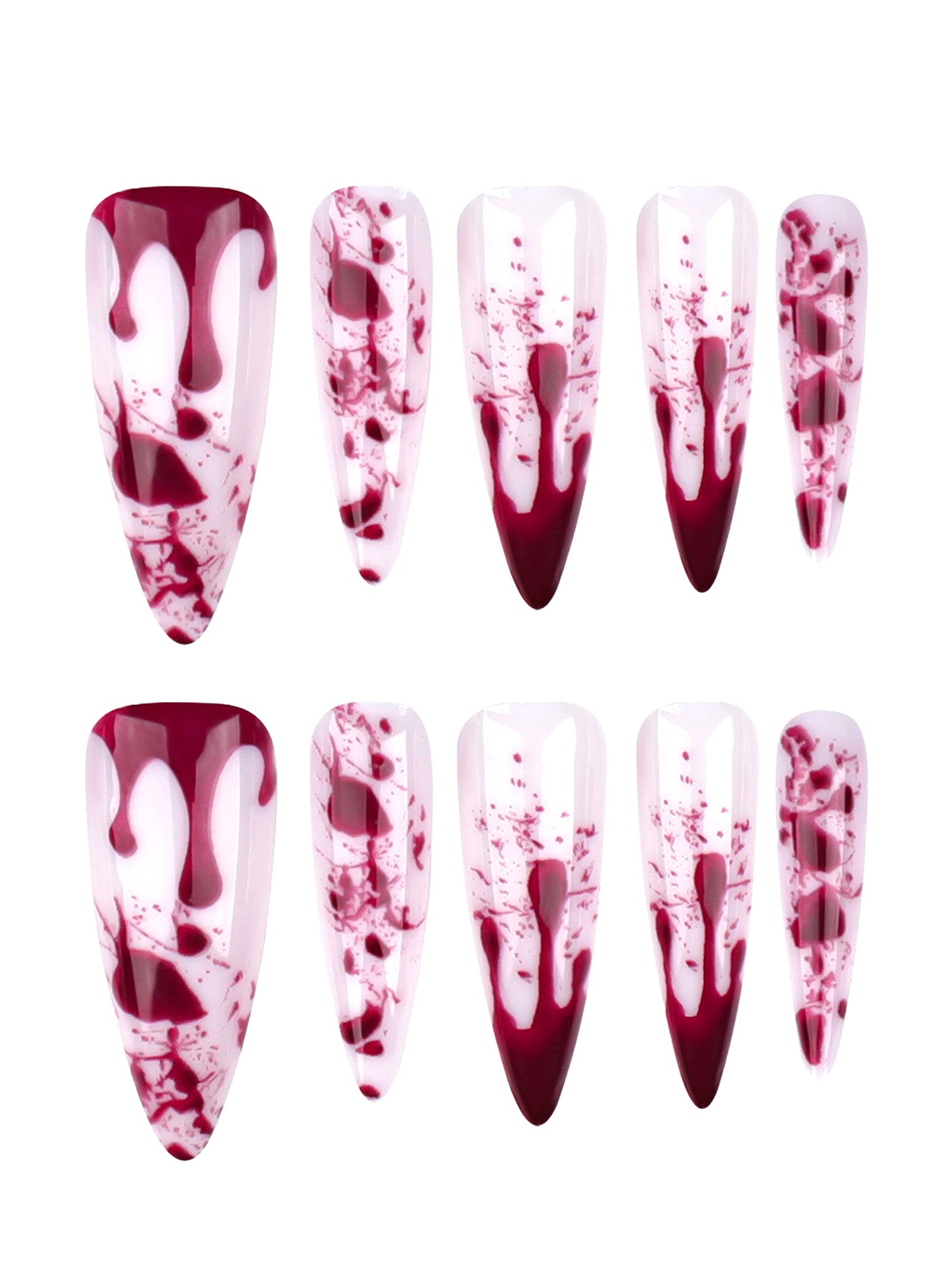 Uñas Postizas  – Estilo Halloween
