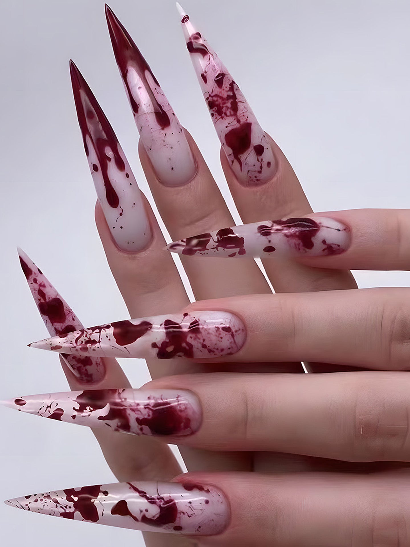 Uñas Postizas  – Estilo Halloween