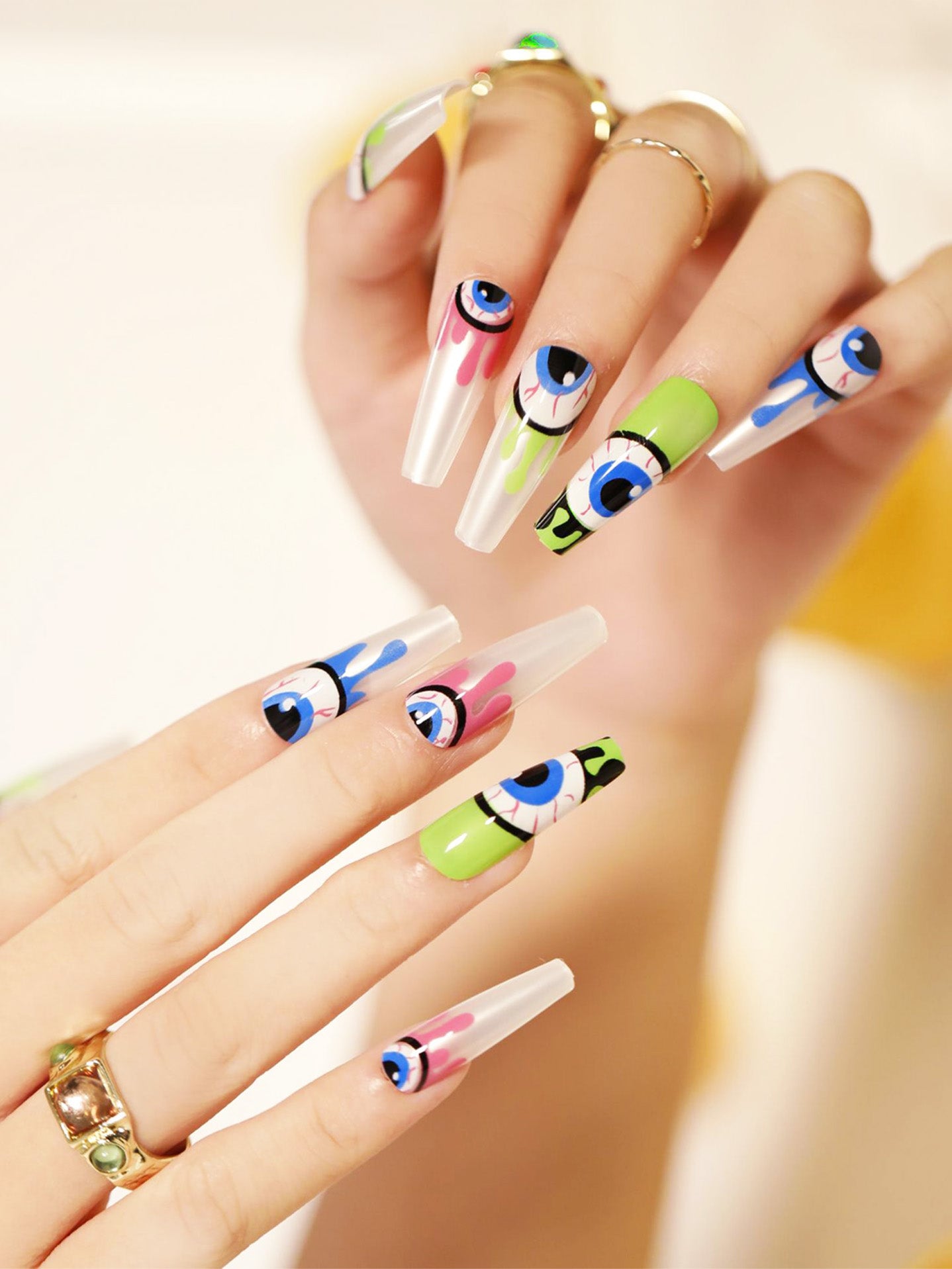 Uñas Postizas  – Estilo Halloween