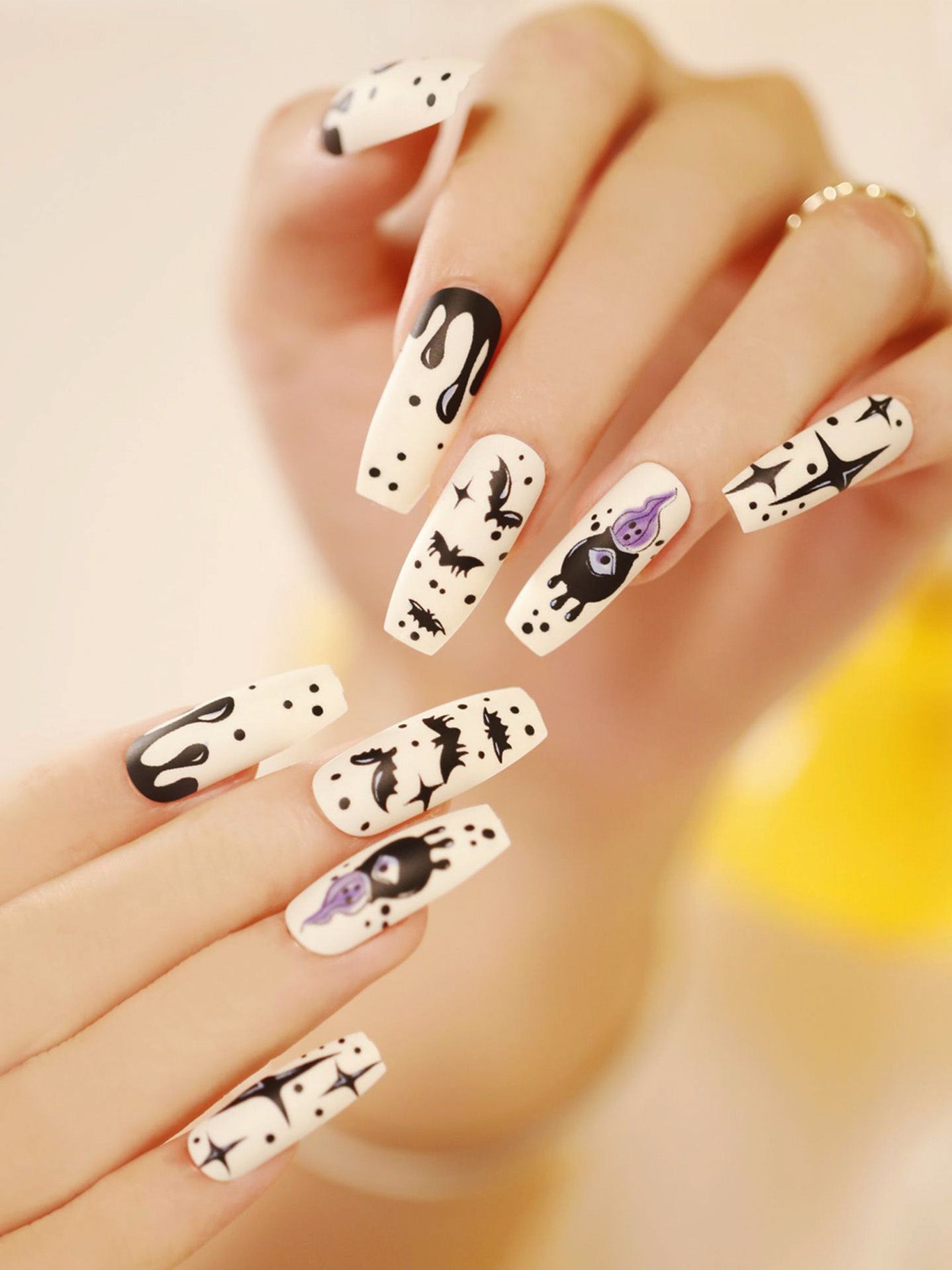 Uñas Postizas  – Estilo Halloween