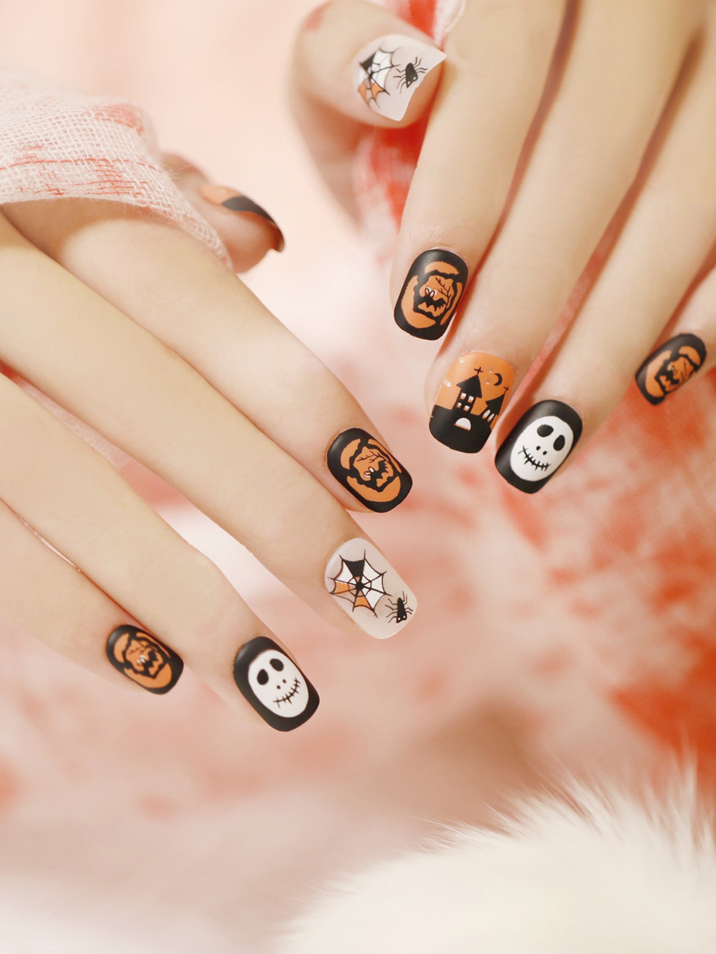 Uñas Postizas  – Estilo Halloween