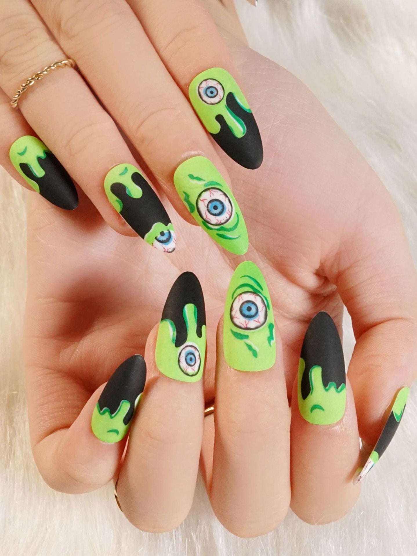 Uñas Postizas  – Estilo Halloween
