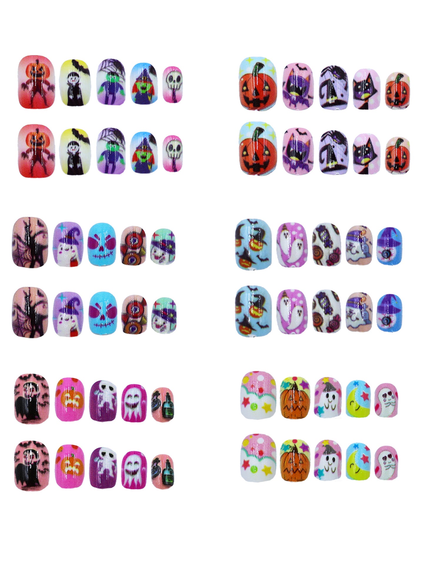 Uñas Postizas  – Estilo Halloween