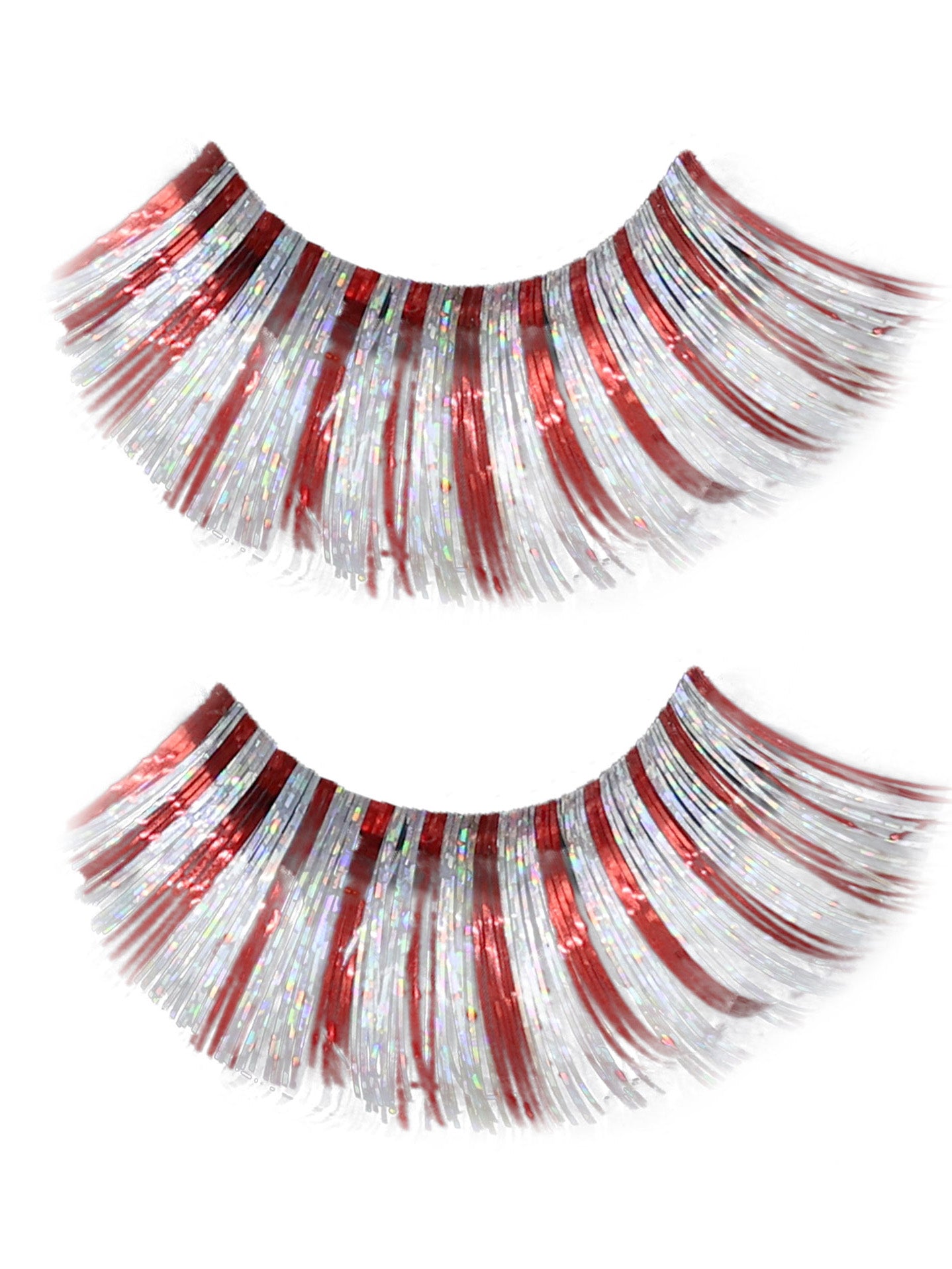 Pestañas Postizas Multicolor con Brillo – Estilo Festivo