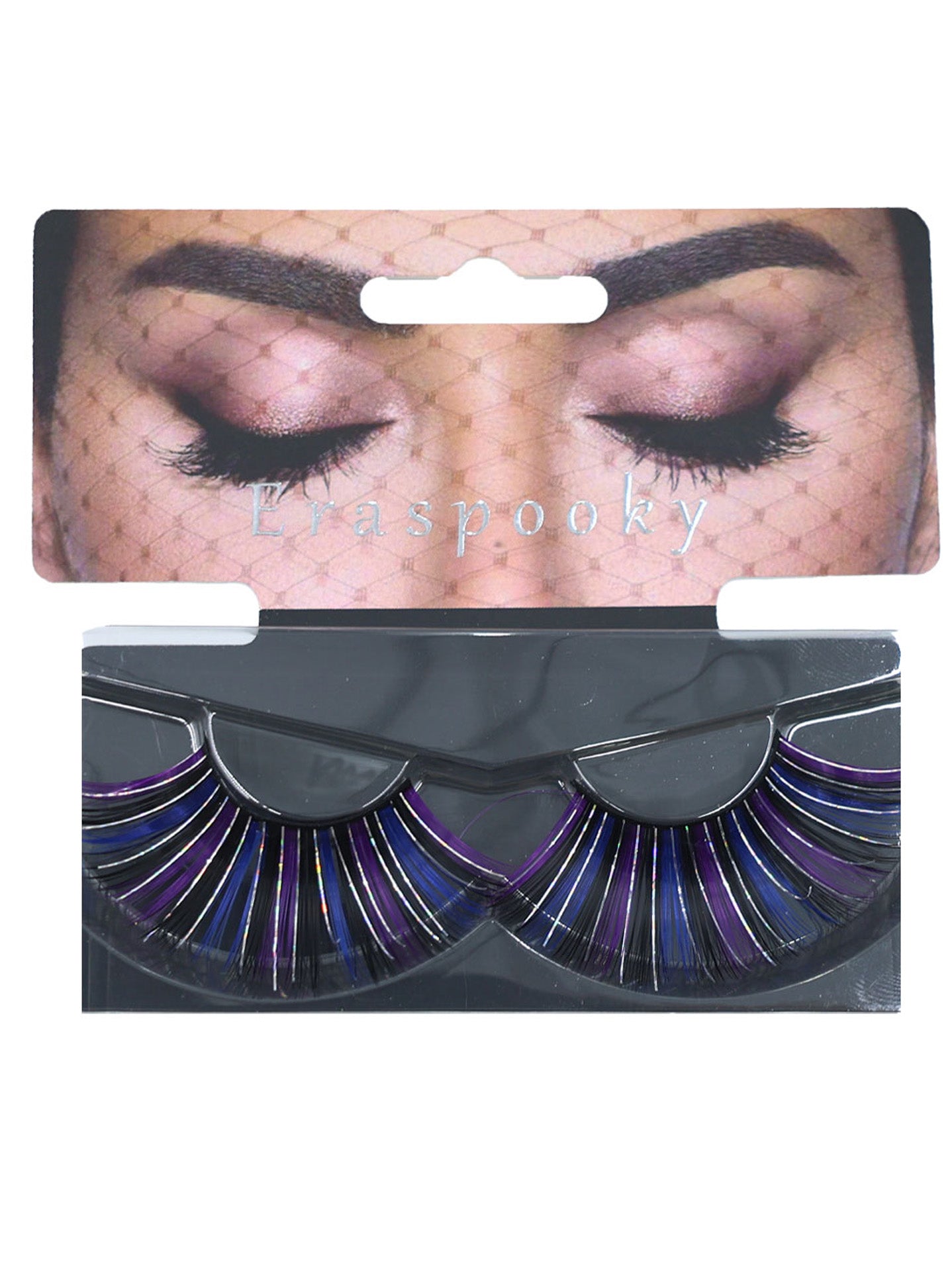Pestañas Postizas Multicolor con Brillo – Estilo Festivo