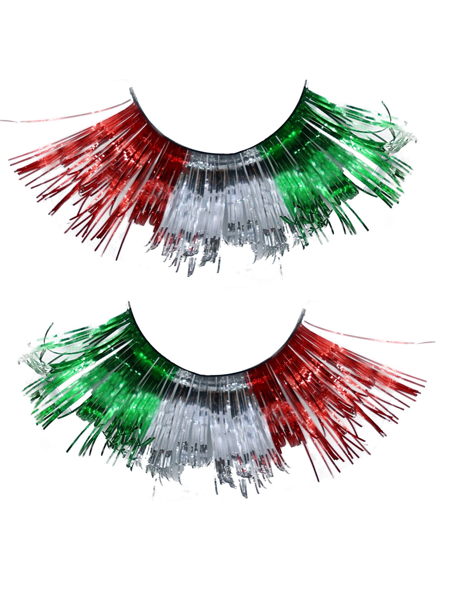 Pestañas Postizas Multicolor con Brillo – Estilo Festivo