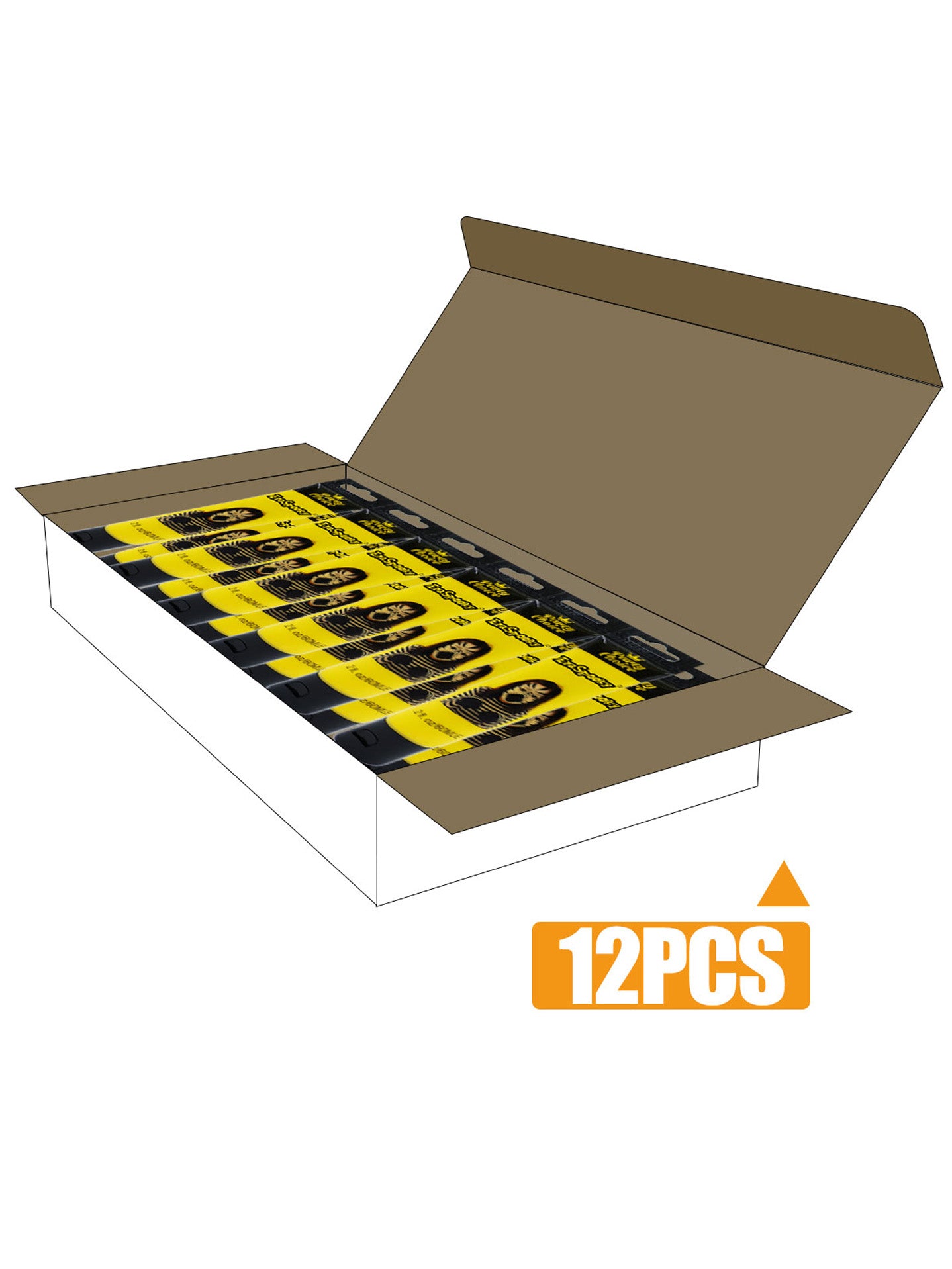 Pintura Facial para Halloween – 60ml (Caja de 12 unidades)