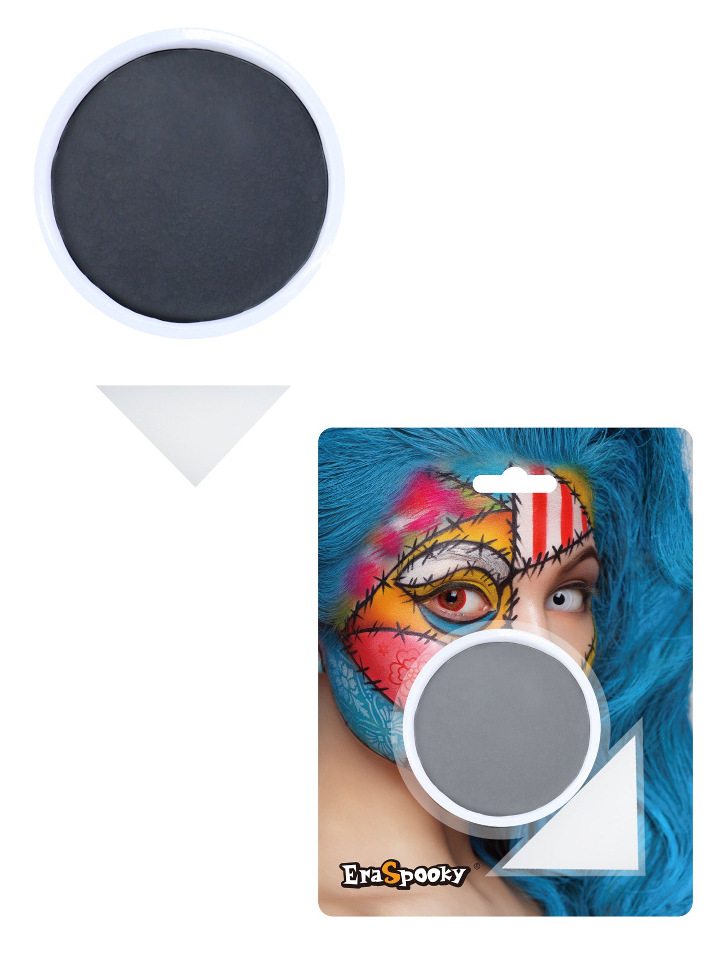 Maquillaje Facial en Crema con Esponja Triangular