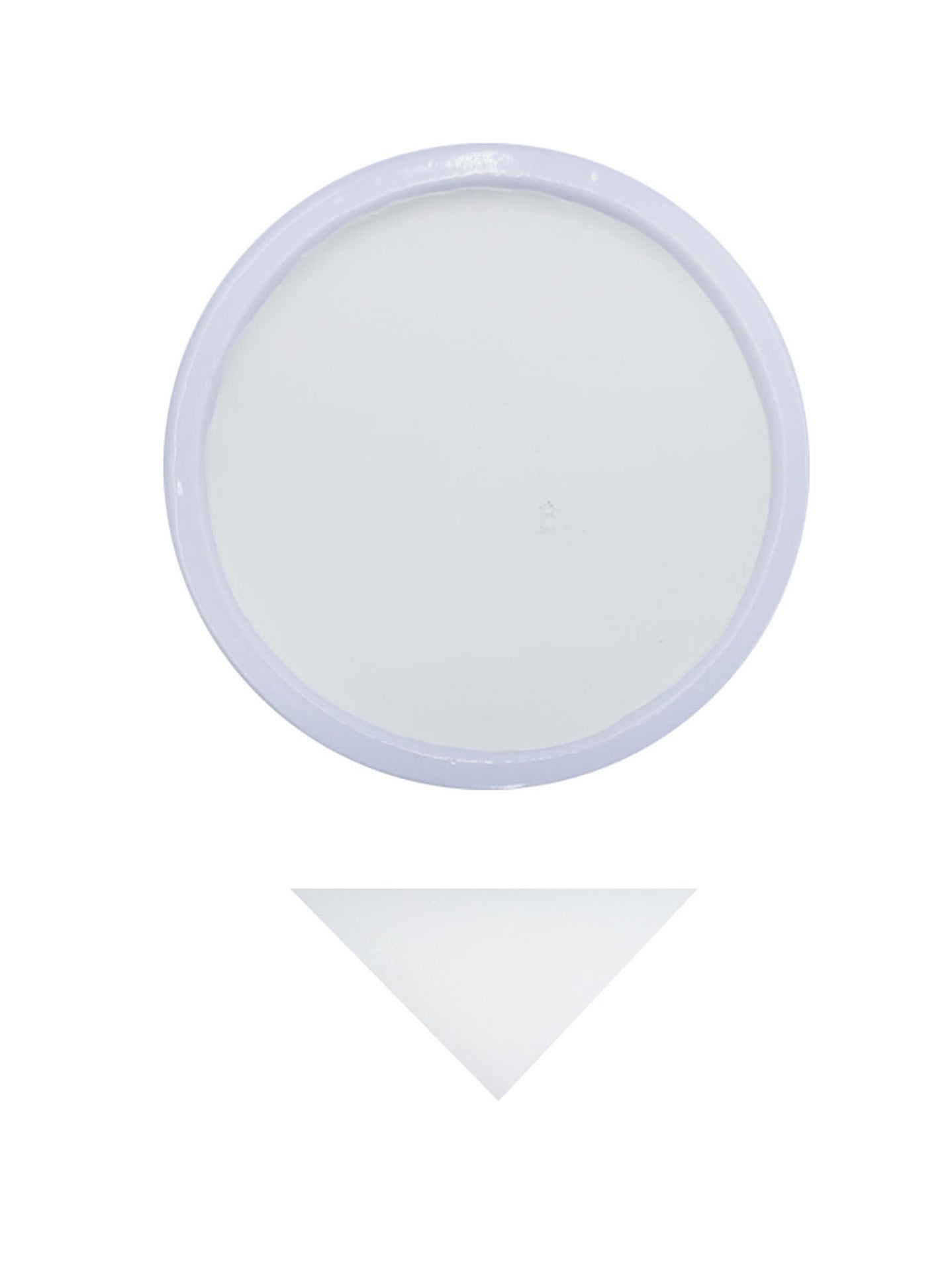 Maquillaje Facial en Crema con Esponja Triangular