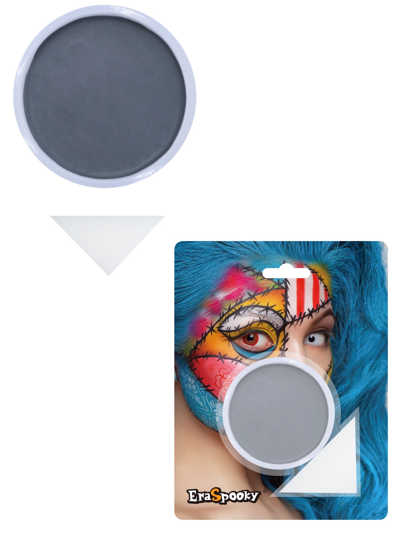Maquillaje Facial en Crema con Esponja Triangular